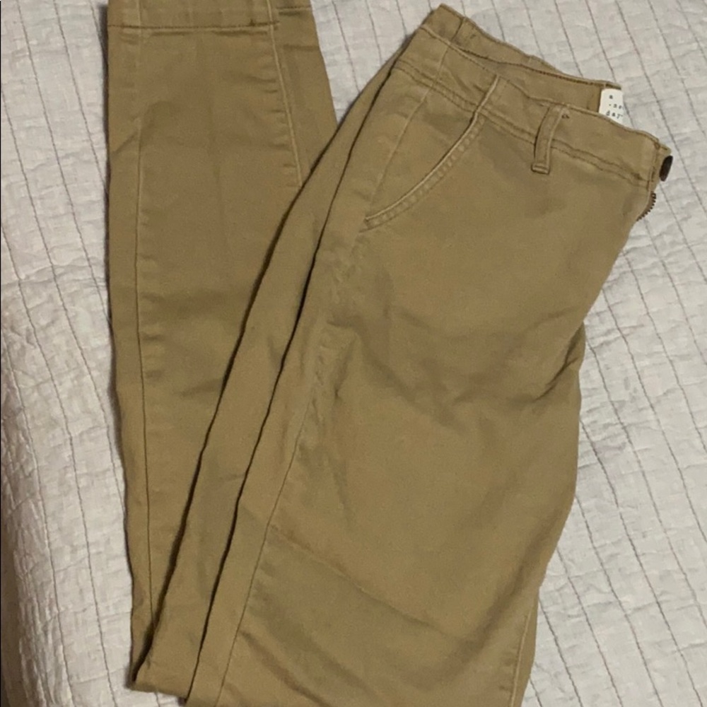Tan work pants